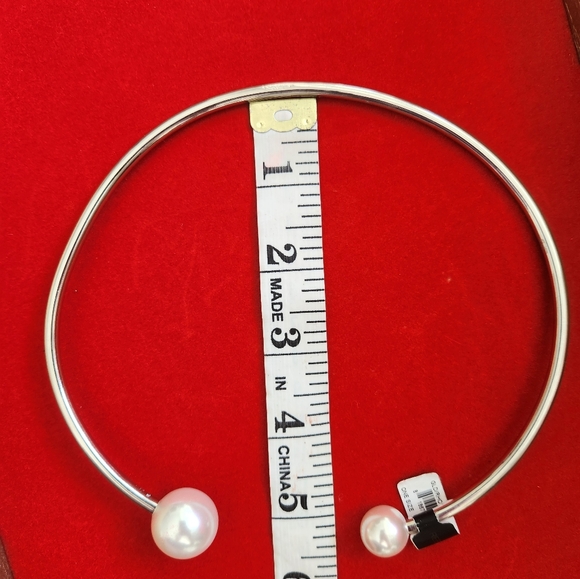 Rebecca Minkoff silver and pearl beaded necklace - Picture 5 of 5